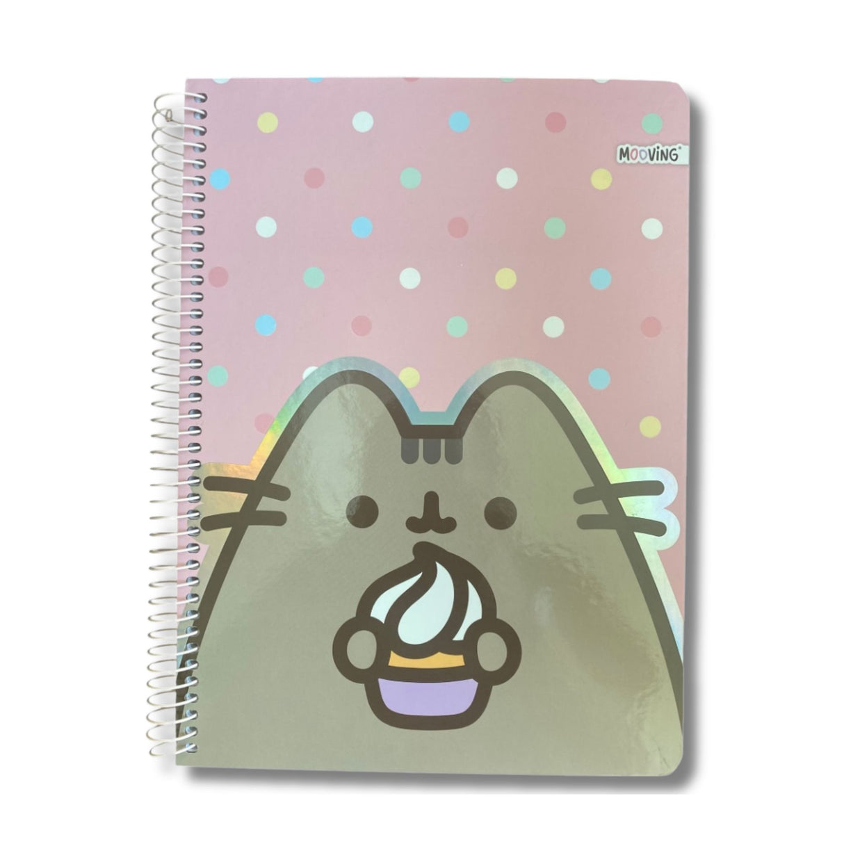 Mooving - Cuaderno Triple Carta Papel Premium 80 g Pusheen