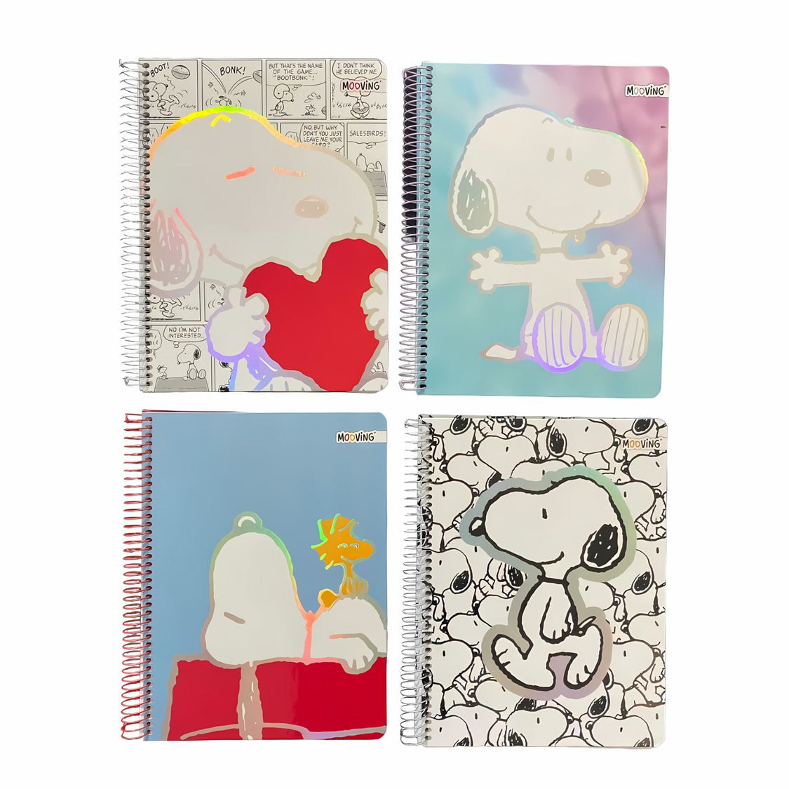 Cuaderno Triple de Snoopy Mooving Diseño Aleatorio Tamaño Carta – Dibu ...