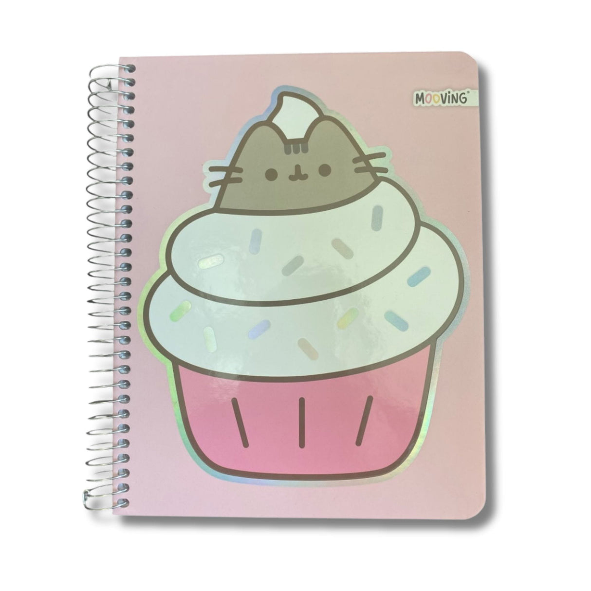 Mooving - Cuaderno Triple Medio Oficio Papel Premium 80 g Pusheen