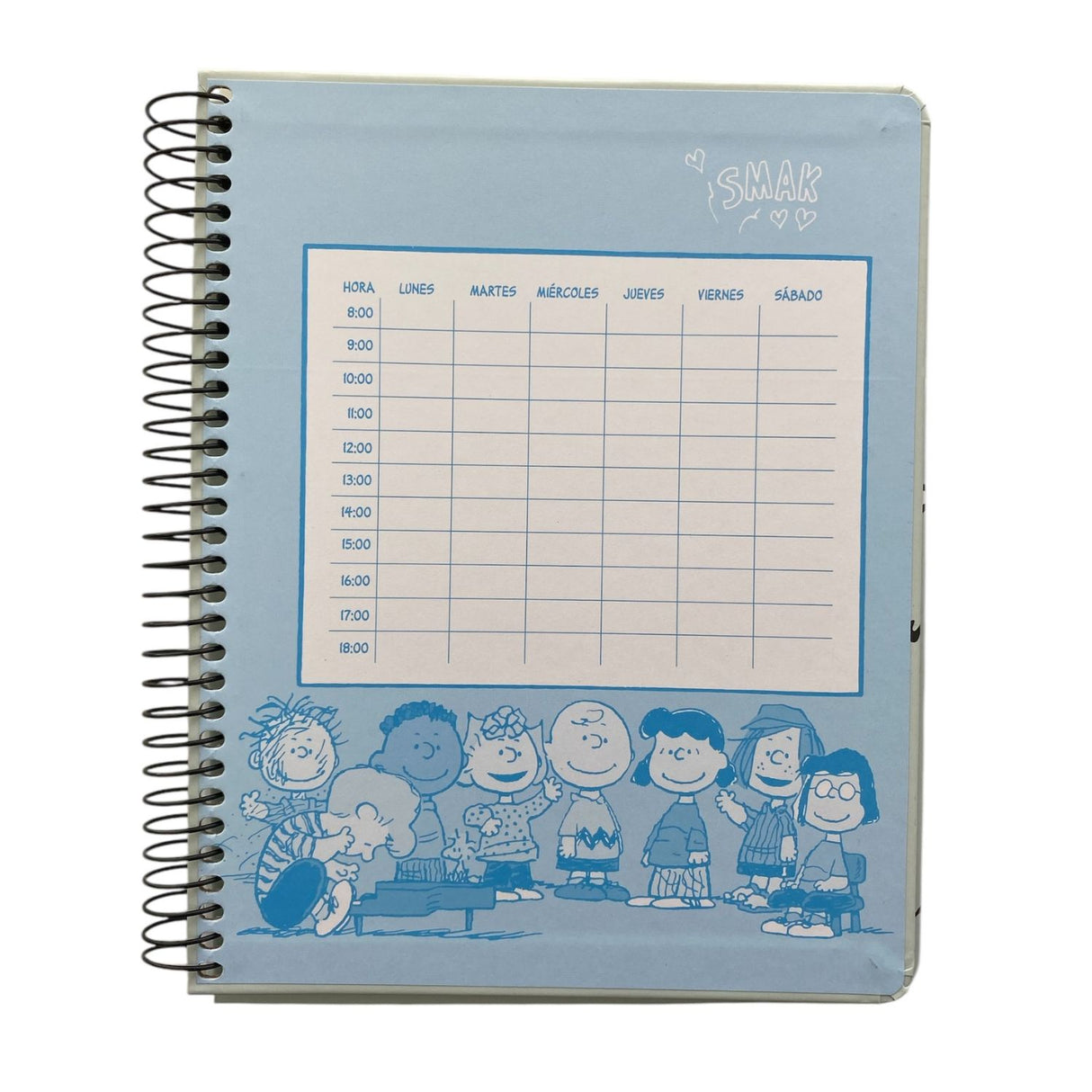 Mooving - Cuaderno Triple Medio Oficio Papel Premium 80 g Snoopy