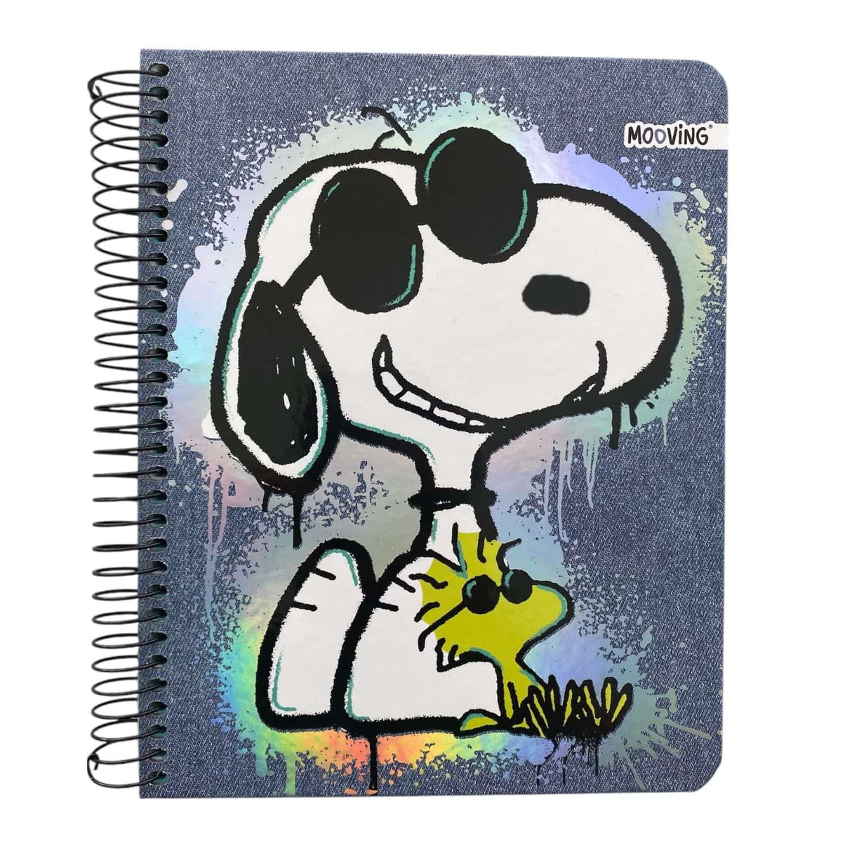 Mooving - Cuaderno Triple Medio Oficio Papel Premium 80 g Snoopy