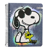 Mooving - Cuaderno Triple Medio Oficio Papel Premium 80 g Snoopy