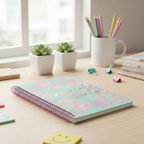 Mooving - Cuaderno Triple Papel Premium Carta Tropical