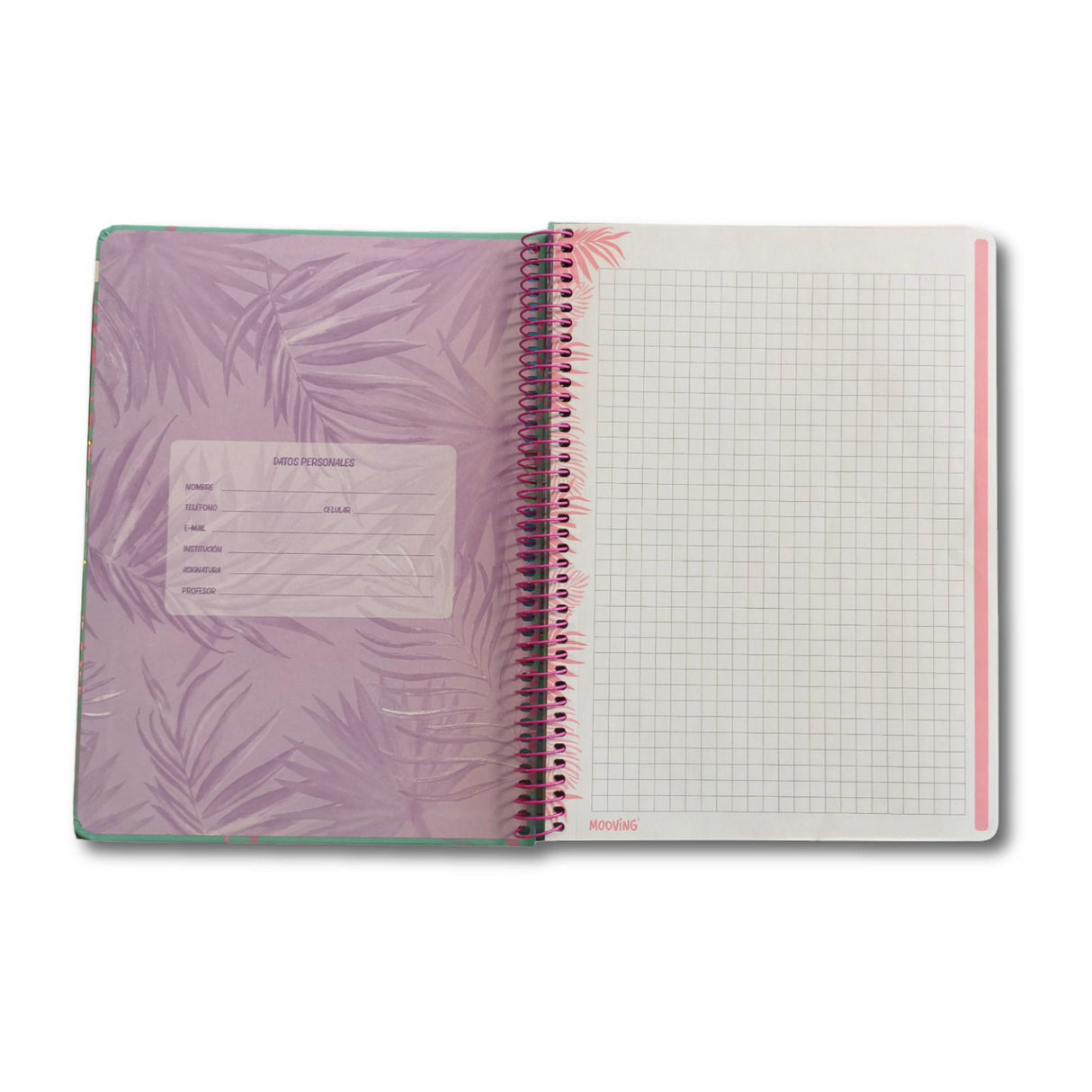 Mooving - Cuaderno Triple Papel Premium Carta Tropical
