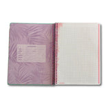 Mooving - Cuaderno Triple Papel Premium Carta Tropical