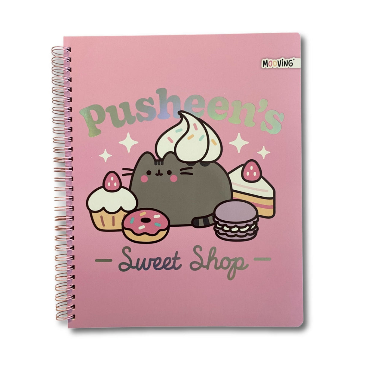 Mooving - Cuaderno Universitario Pusheen 7 mm 100 h