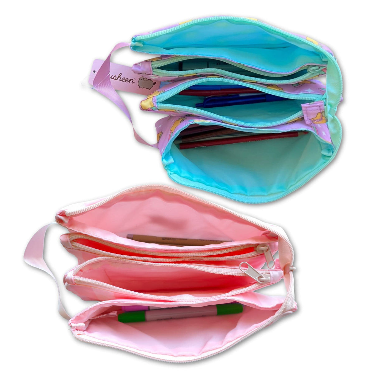 Mooving - Estuche para Lápices Cuádruple Pusheen