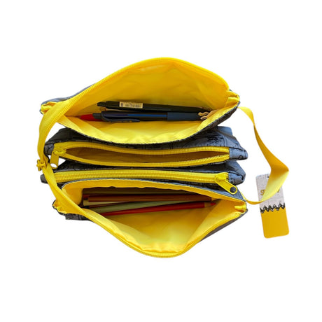 Mooving - Estuche para Lápices Cuádruple Snoopy