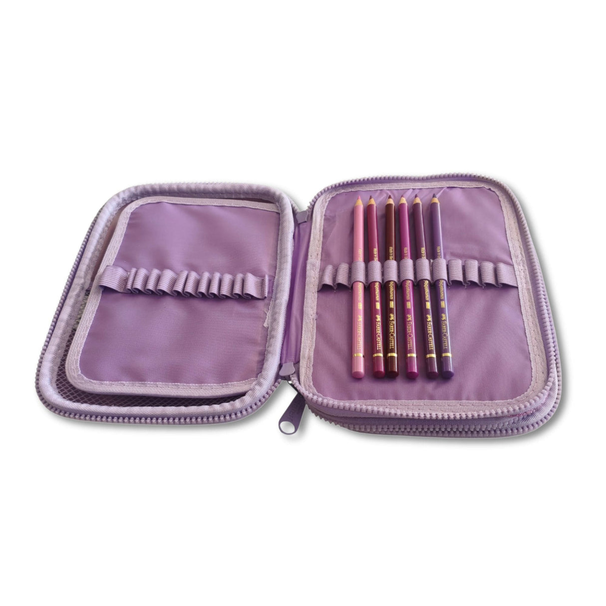 Mooving - Estuche para Lápices Eva Doble Cierre Stitch