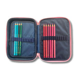 Mooving - Estuche para Lápices Eva Doble Cierre Stitch