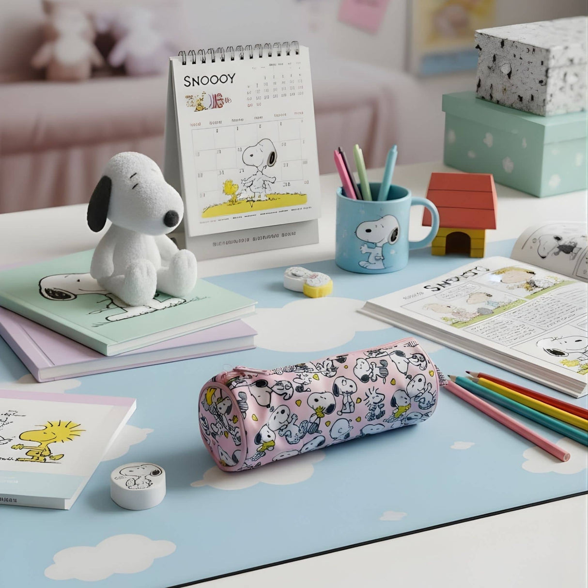 Mooving - Estuche para Lápices My Tube Snoopy