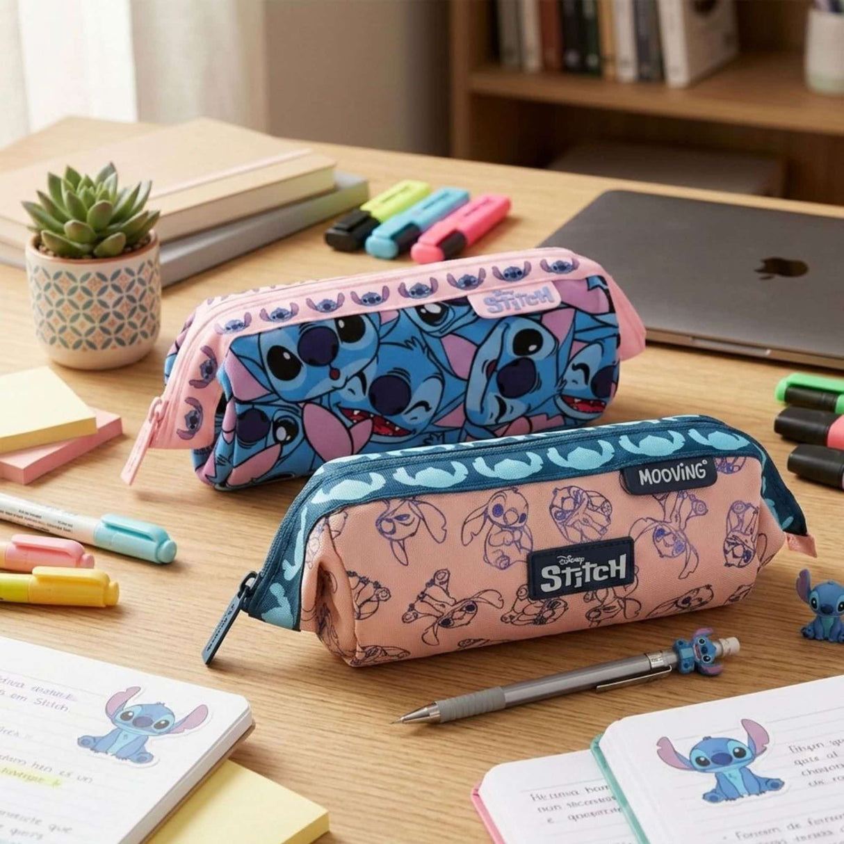 Mooving - Estuche para Lápices Open! Stitch