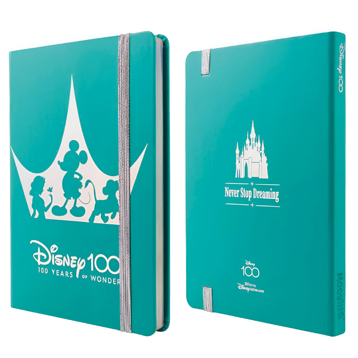 Libreta Mooving Notes A5 Líneas Tapa Dura Disney 100 Años – Dibu Chile