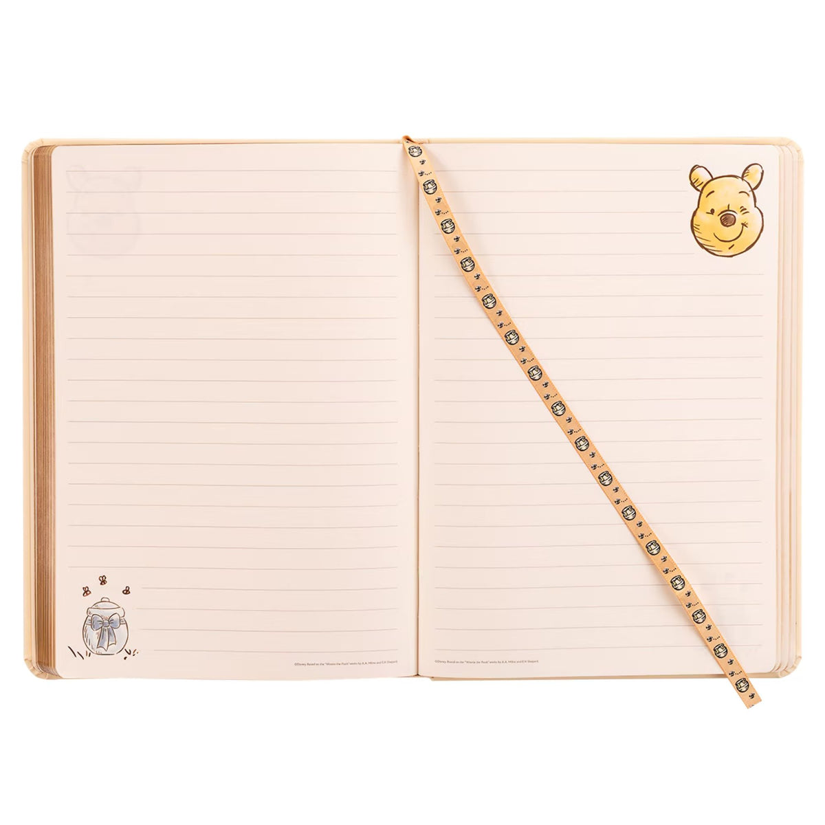 Mooving - Libreta Notes A5 Líneas Winnie The Pooh