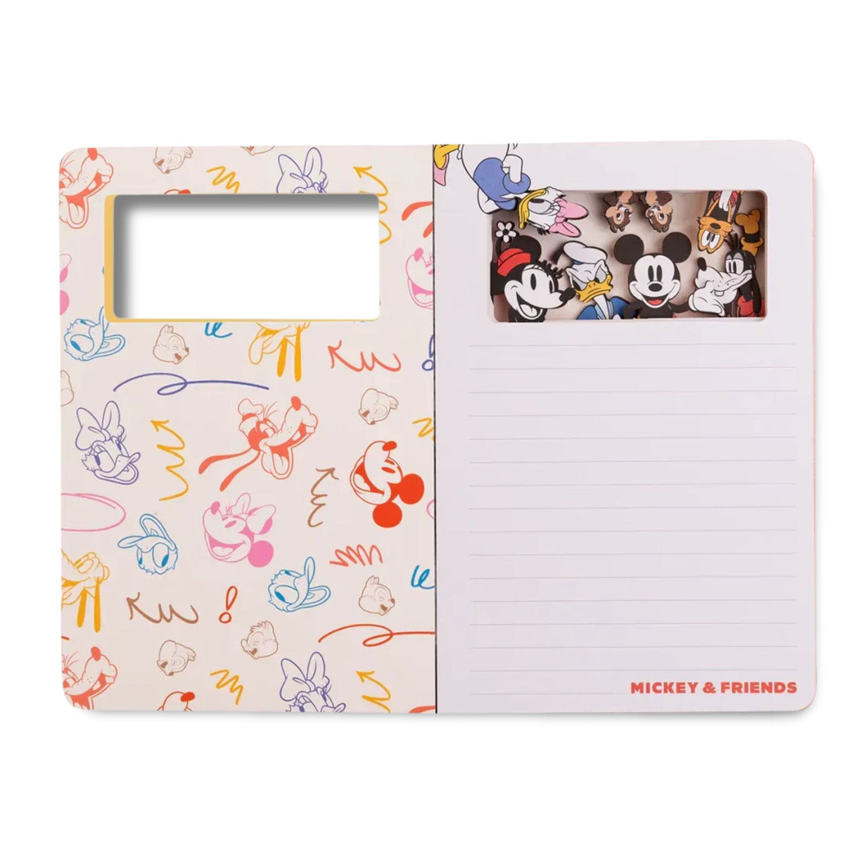 Mooving Magic Layers - Libreta Con Líneas Mickey And Friends