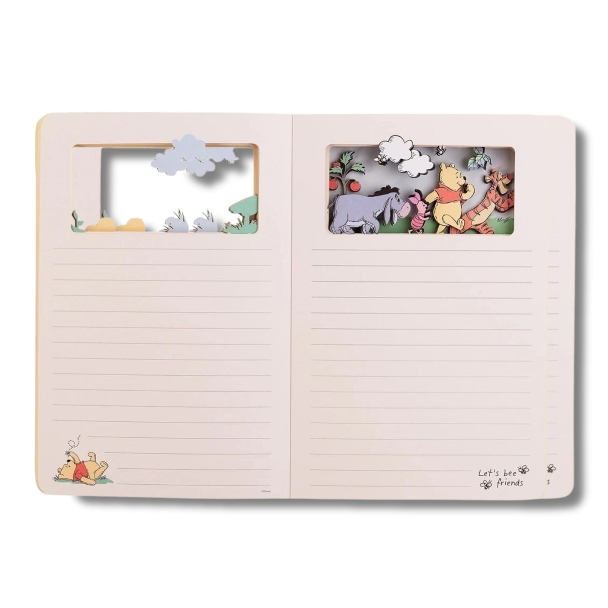 Mooving Magic Layers - Libreta Con Líneas Winnie The Pooh