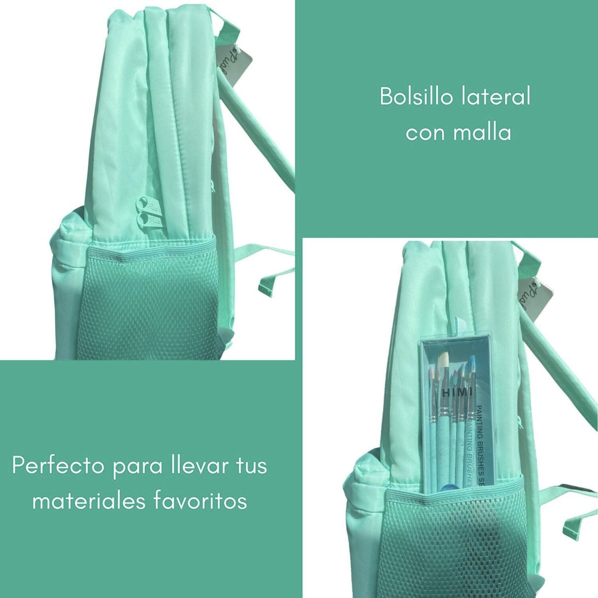 Mooving - Mochila Pusheen Aqua