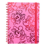 Mooving Notes - Libreta Espiral A5 Líneas Minnie