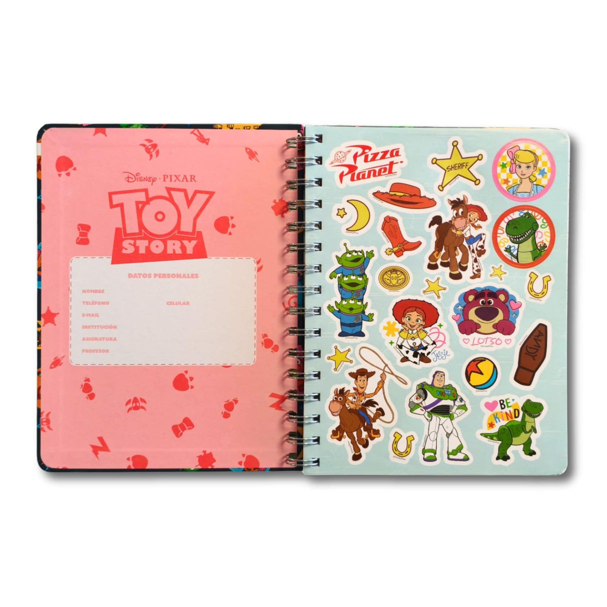 Mooving Notes - Libreta Espiral A5 Líneas Toy Story