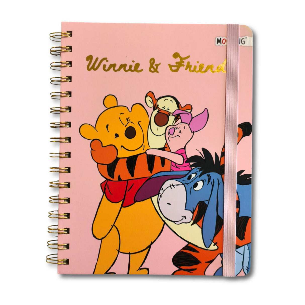 Mooving Notes - Libreta Espiral A5 Líneas Winnie The Pooh
