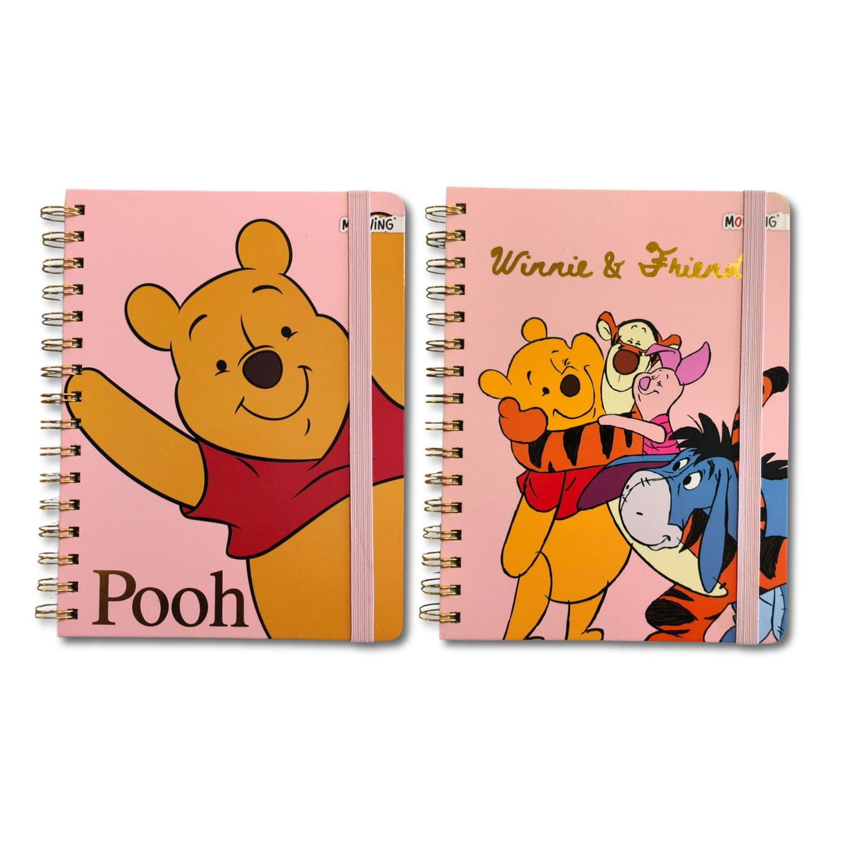Mooving Notes - Libreta Espiral A5 Líneas Winnie The Pooh
