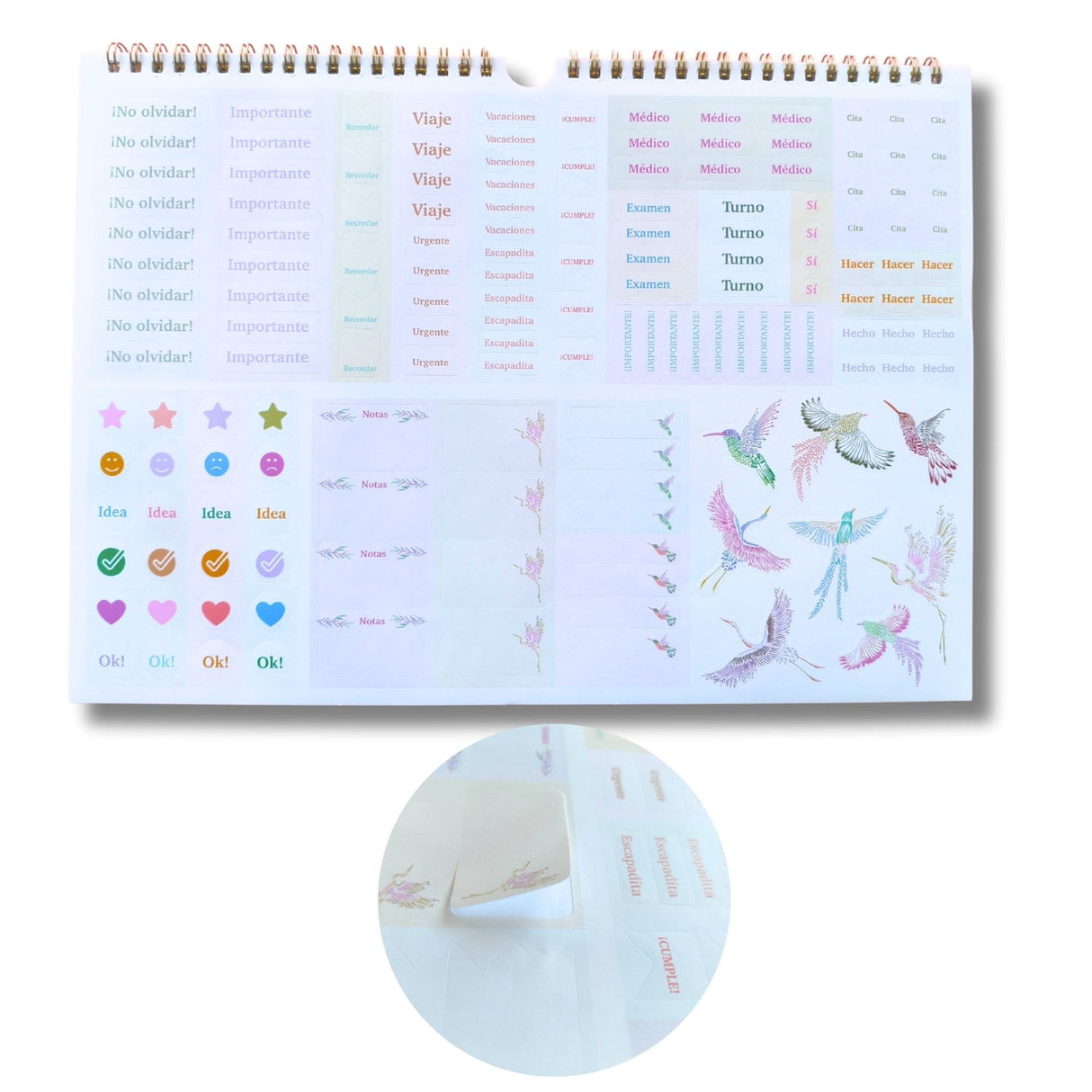 Mooving - Calendario 2026 Boho 35 x 25 cm