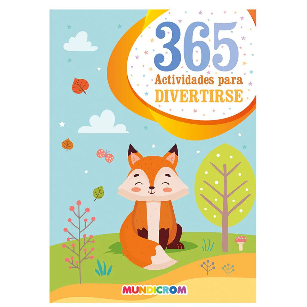 Mundicrom - Libro para Colorear 365 Actividades para Divertirse