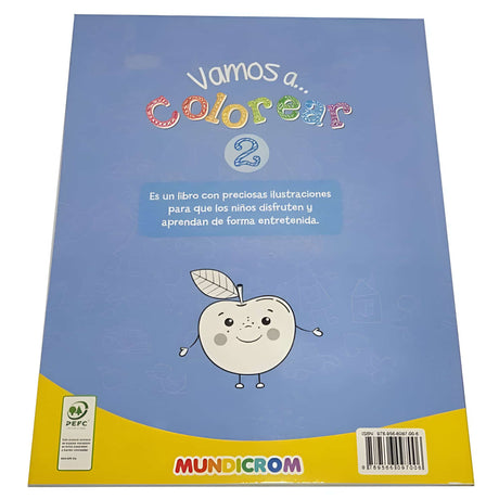 Mundicrom - Libro para Colorear Vamos a Colorear 2