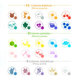 Ohuhu Kumimi - Set 24 Marcadores Journal Pens Doble Punta