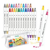 Ohuhu Kumimi - Set 24 Marcadores Journal Pens Doble Punta