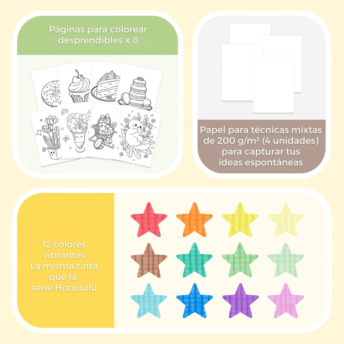 Ohuhu - Set 12 Marcadores al Alcohol Nalu Travel Kit