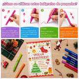 Ohuhu - Set 12 Marcadores Glitter Marker Punta Ancha