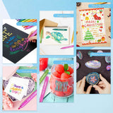 Ohuhu - Set 12 Marcadores Glitter Marker Punta Ancha