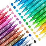 Ohuhu - Set 24 Marcadores Acrílicos Glitter 0.7 mm