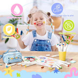 Ohuhu - Set 24 Marcadores Acrílicos Washable para Niños