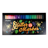 Ohuhu - Set 24 Marcadores Glitter Marker