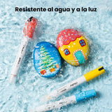 Ohuhu - Set 36 Marcadores Acrílicos Waikiki Punta Pincel