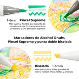 Ohuhu - Set 36 Marcadores al Alcohol Honolulu Plus