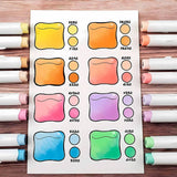 Ohuhu - Set 48 Marcadores al Alcohol Honolulu B Doble Punta Pastel