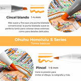 Ohuhu - Set 48 Marcadores al Alcohol Honolulu S