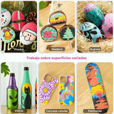 Ohuhu - Set 60 Marcadores Acrílicos Kakaako Doble Punta