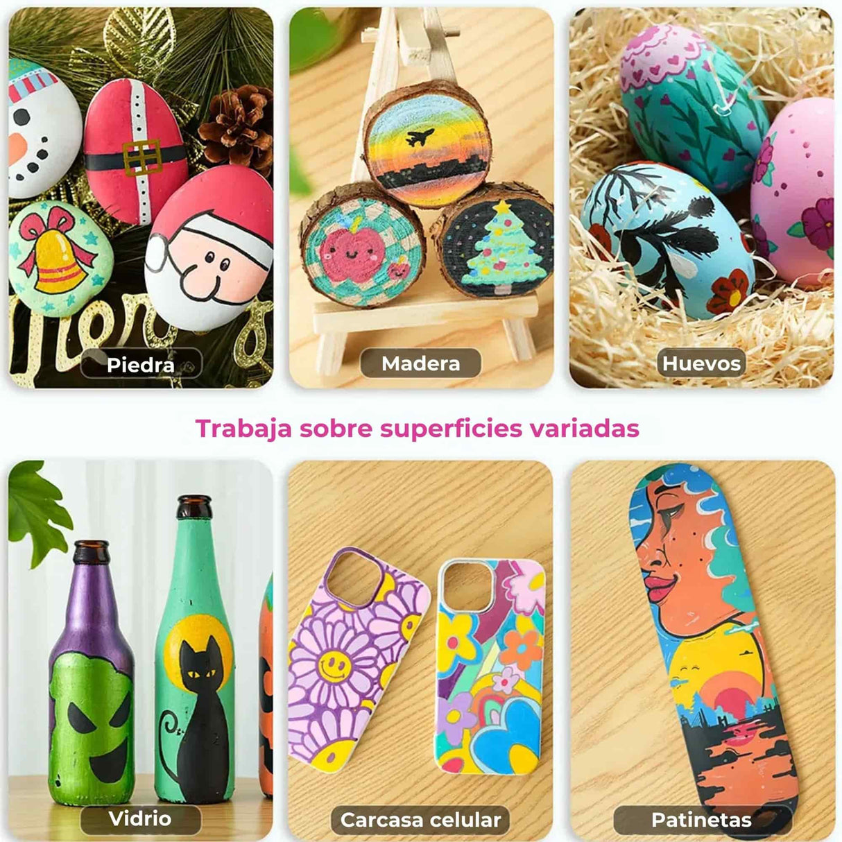 Ohuhu - Set 90 Marcadores Acrílicos Kakaako Doble Punta
