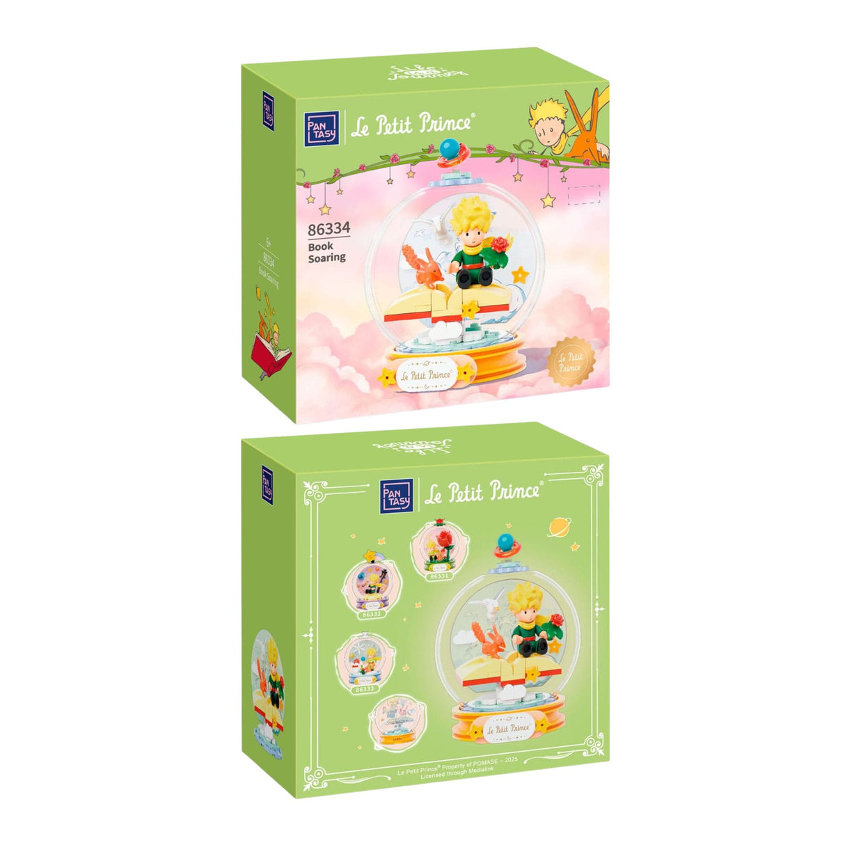 Pantasy - Juego de Bloques El Principito Book Soaring