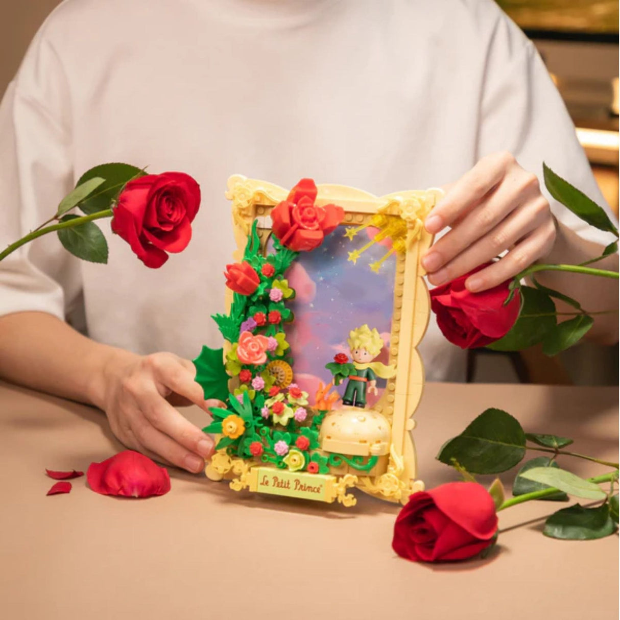 Pantasy - Juego de Bloques El Principito Le Petit Prince Rose