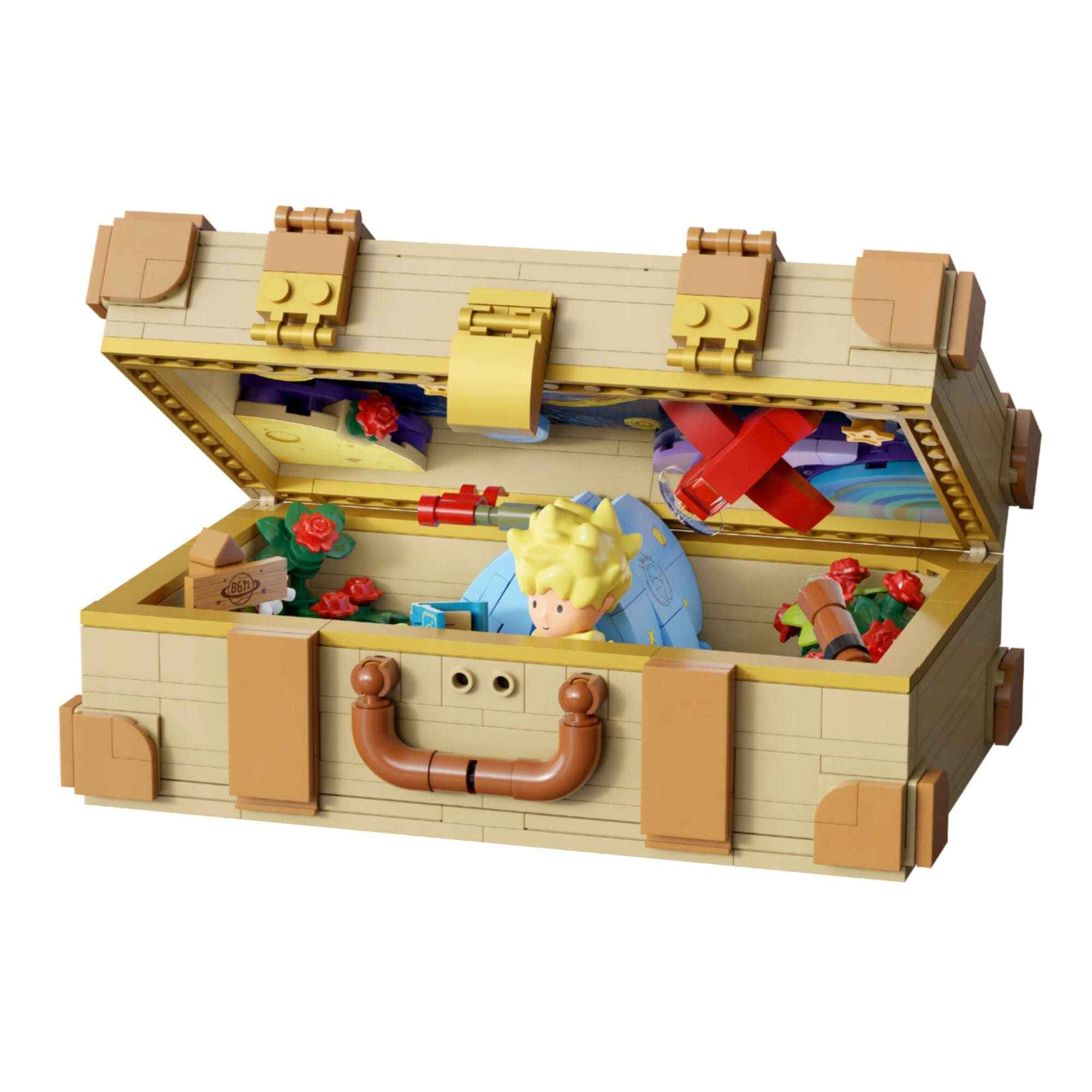 Pantasy - Juego de Bloques El Principito Le Petit Prince Suitcase