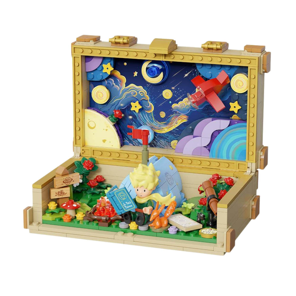 Pantasy - Juego de Bloques El Principito Le Petit Prince Suitcase