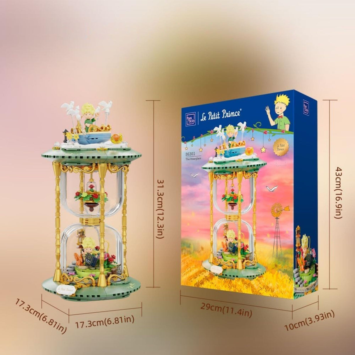 Pantasy - Juego de Bloques El Principito The Hourglass