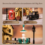 Pantasy - Juego de Bloques Steampunk Series Torre del Reloj