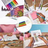 Paper Mate Flair - Set 4 Tiralíneas Punta Gruesa