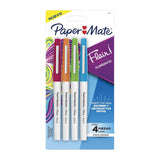 Paper Mate Flair - Set 4 Tiralíneas Punta Gruesa